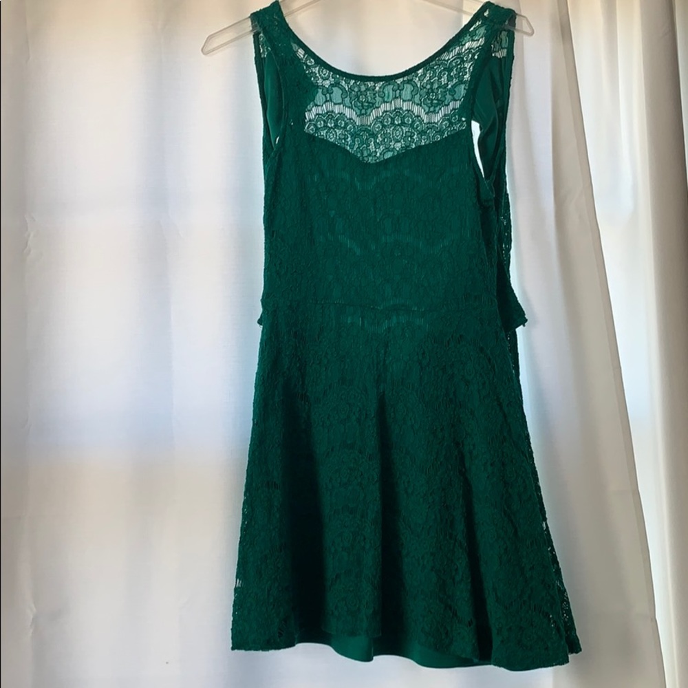 Francesca’s lace dress